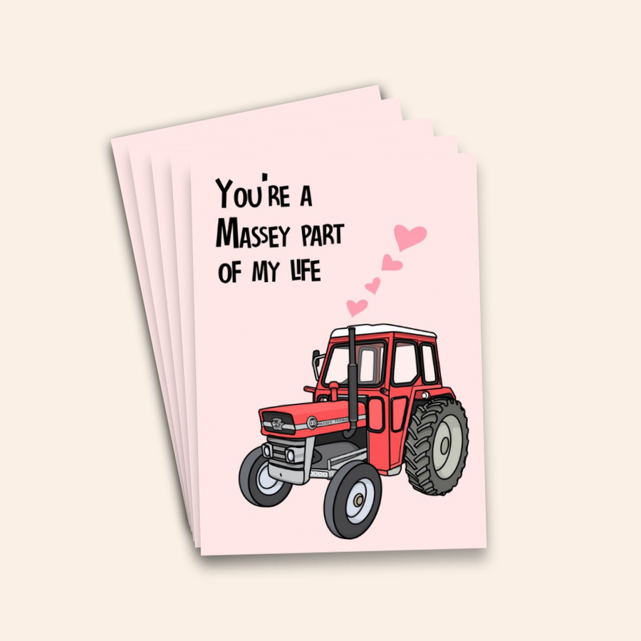 You’re a Massey Part of My Life Greeting Card Pack