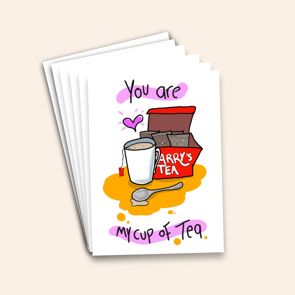 You Are My Cup of Tea Irish Love Card Pack