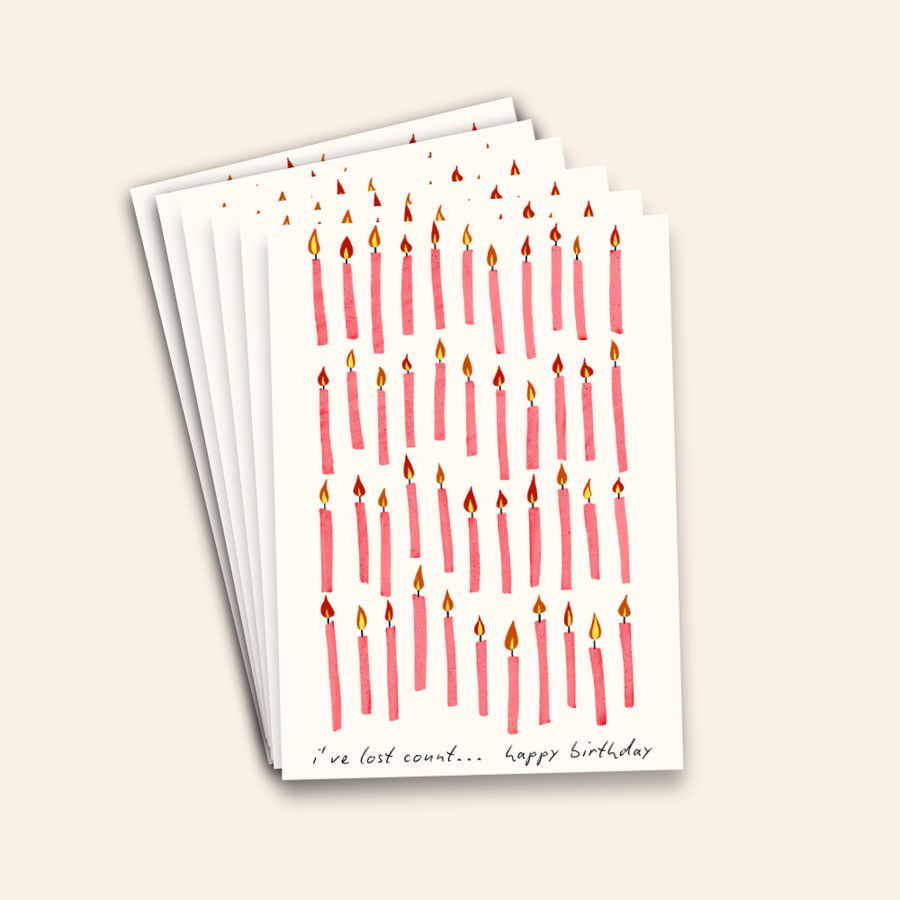 I’ve Lost Count Funny Birthday Card Pack