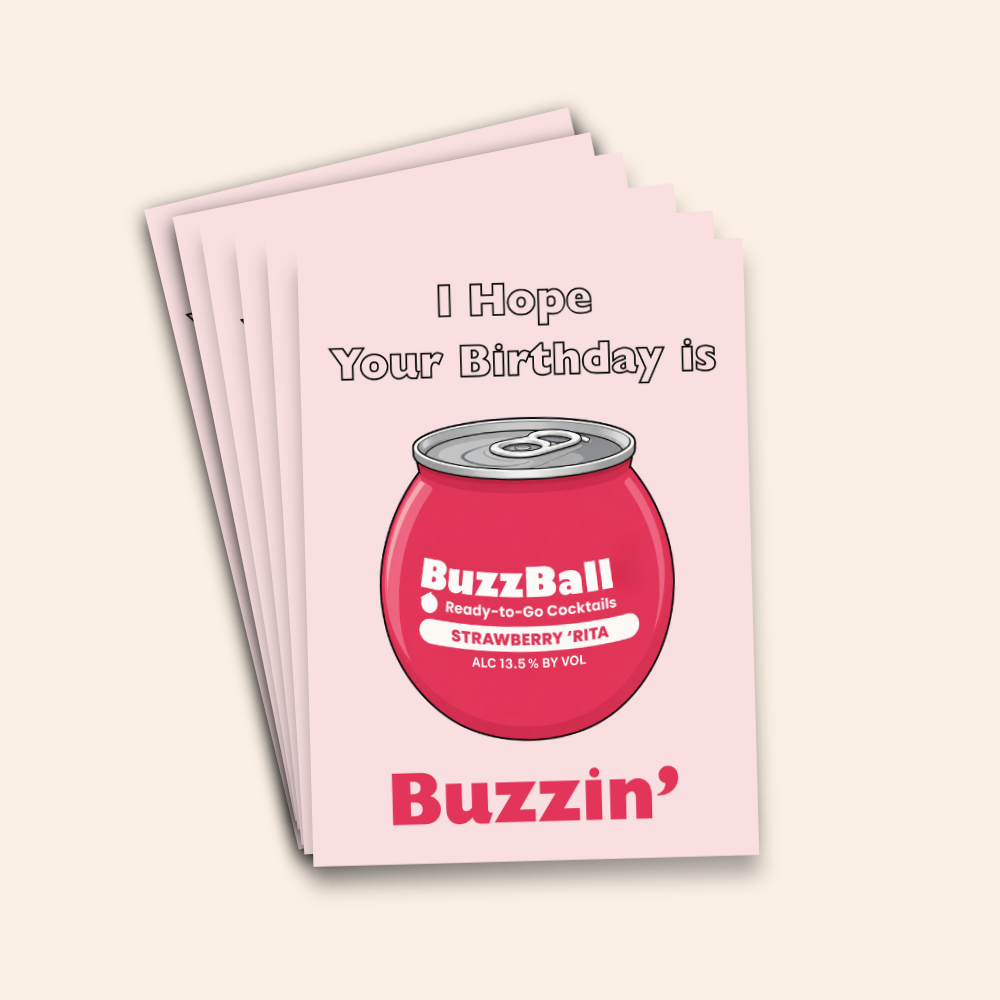 I Hope Your Birthday Is Buzzin’ Card Pack