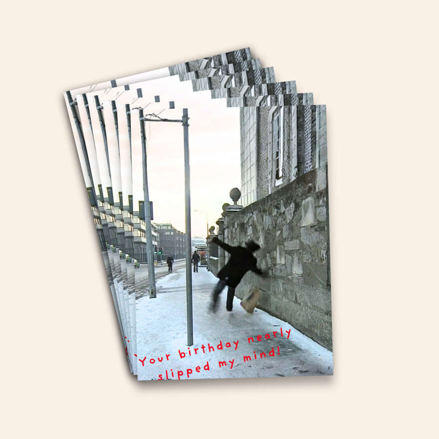 Your Birthday Nearly Slipped My Mind Card Pack