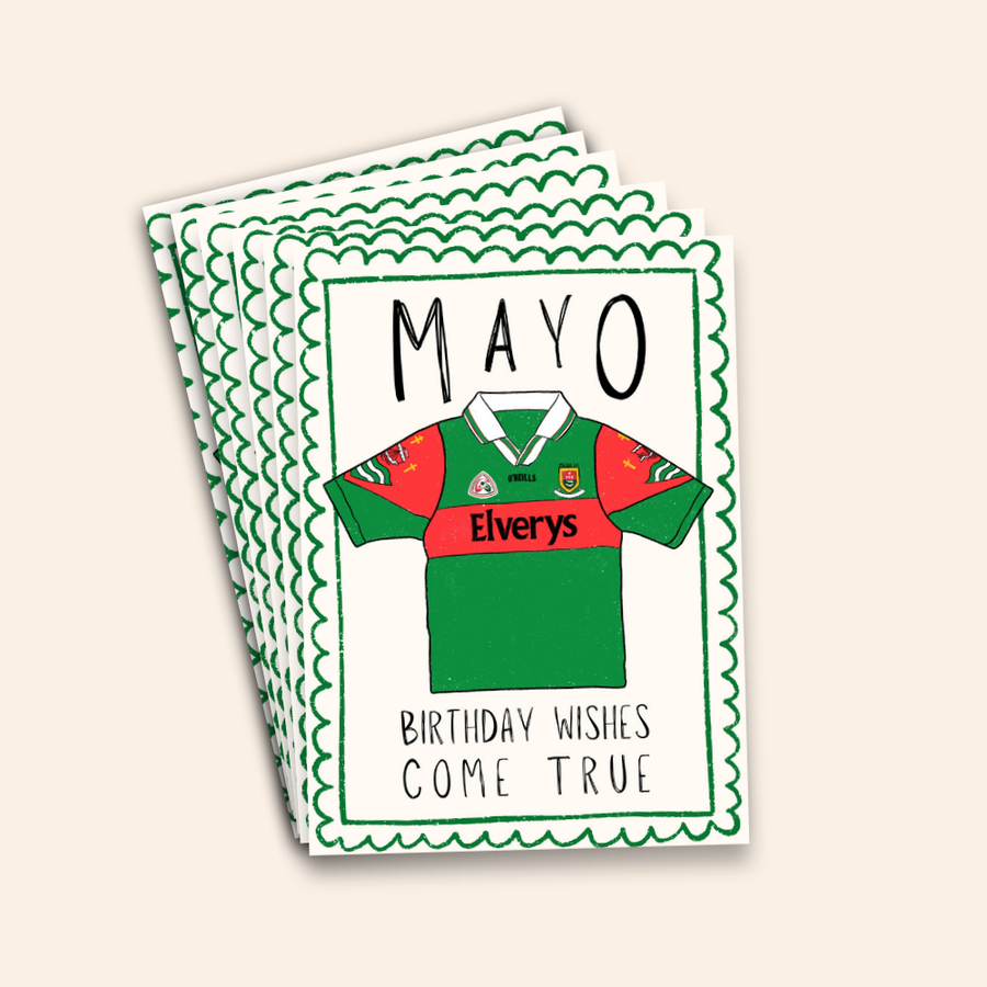 Mayo Birthday Wishes Come True GAA Card Pack