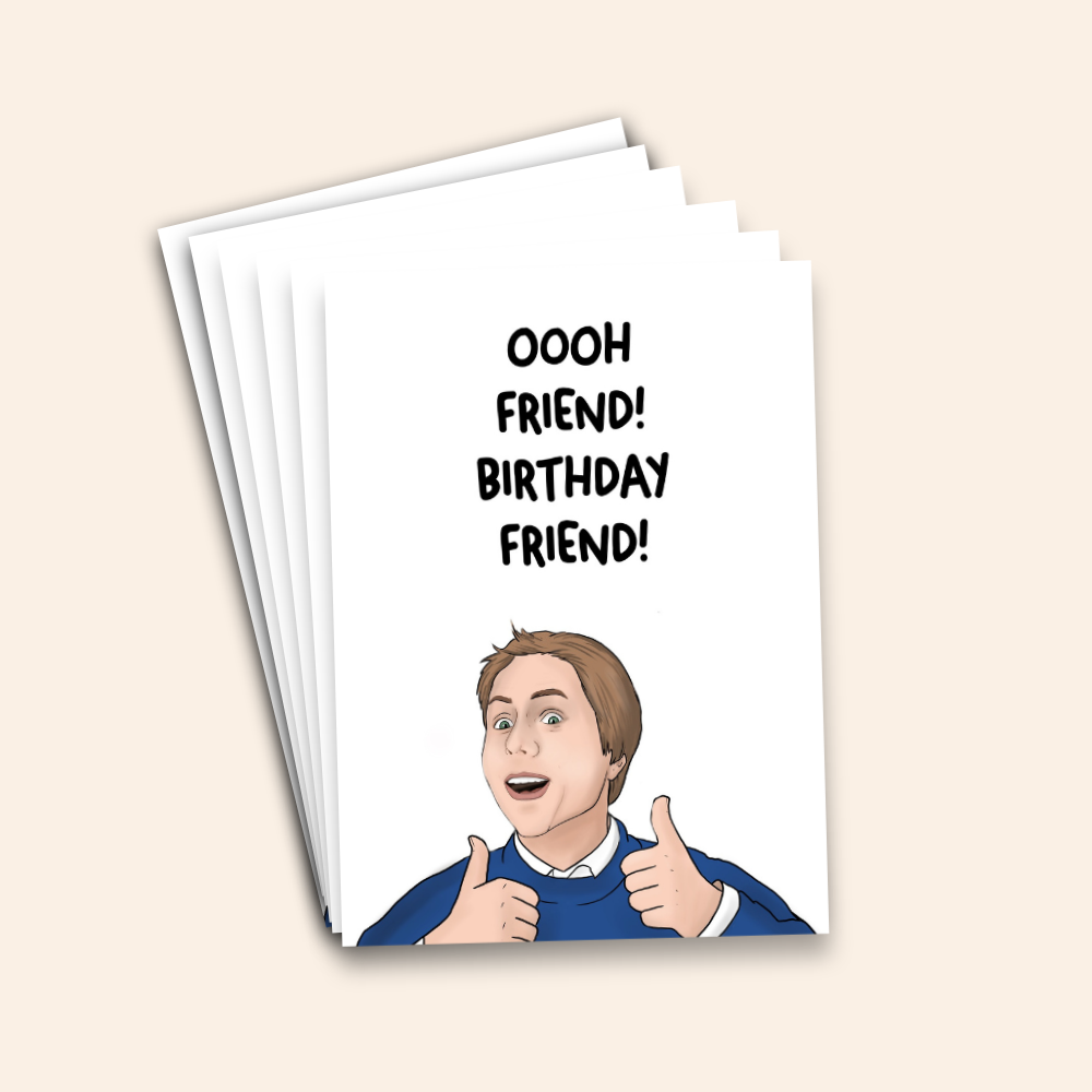 Oooh Friend! Birthday Friend! Card Pack