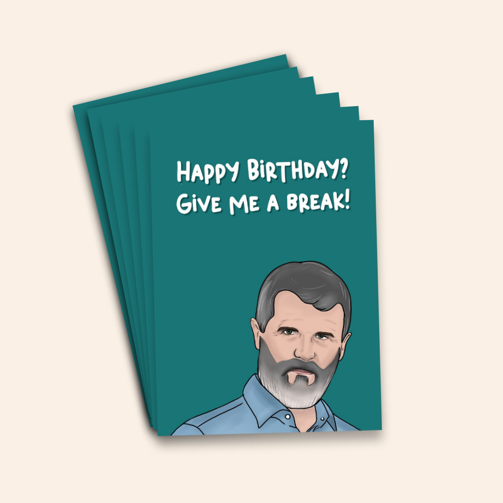 Happy Birthday? Give Me a Break Football Card Pack
