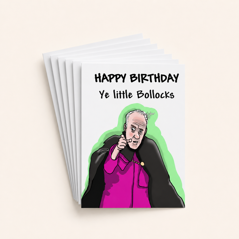 Ye Little Bollocks Funny Birthday Card Pack