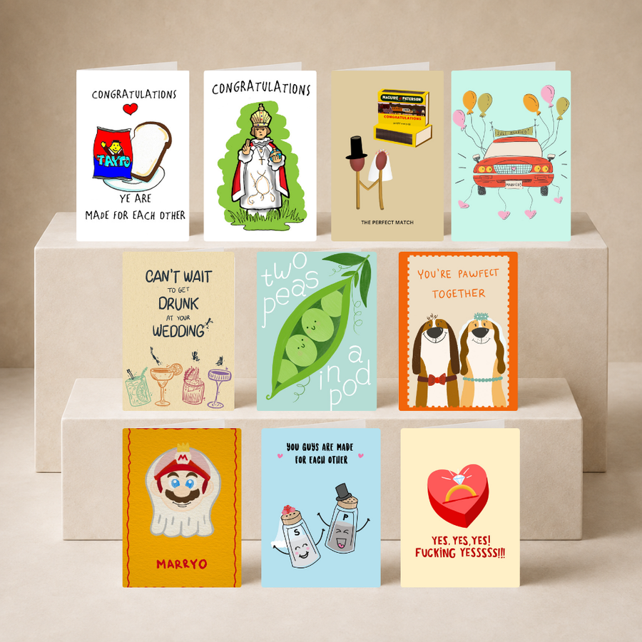 Engagement and Wedding Greeting Card Bundle
