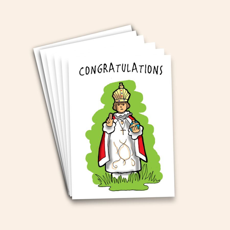 Congratulations - Child Of Prague - Wedding Card Pack
