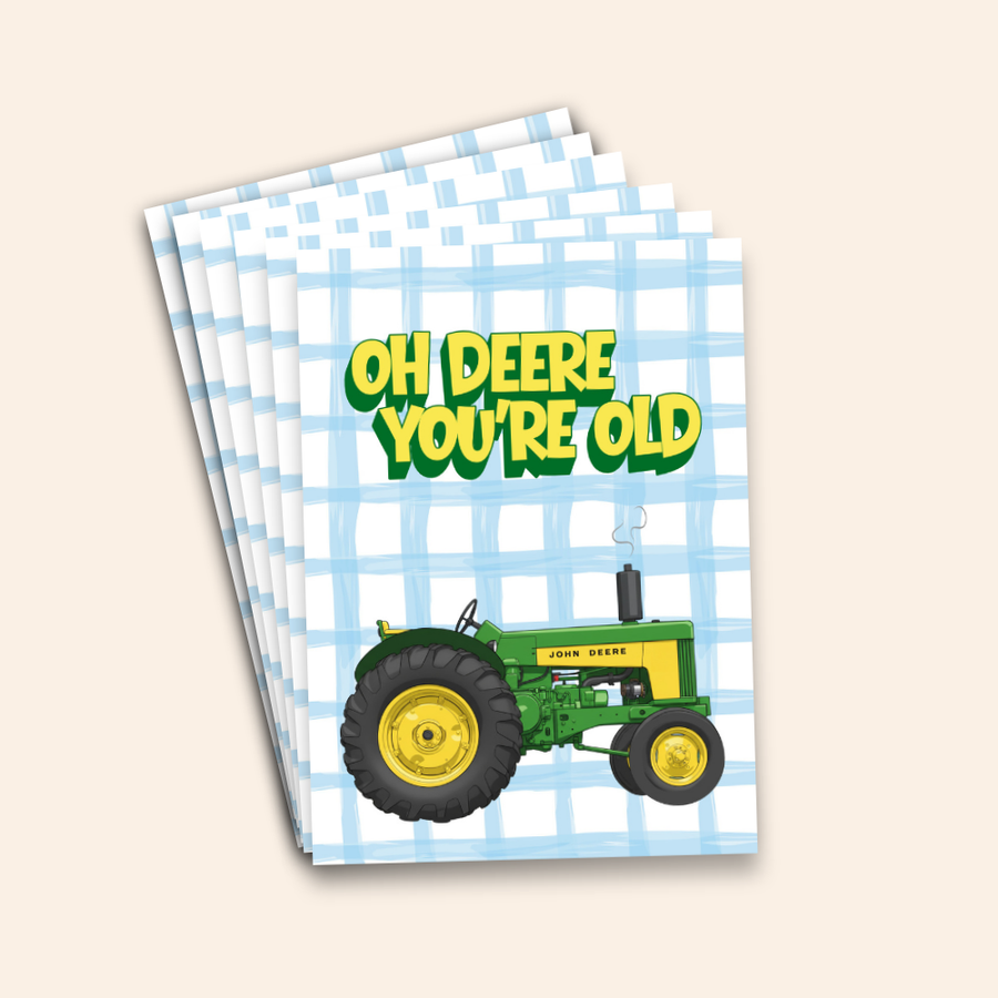 Oh Deere - Funny Birthday Card Pack