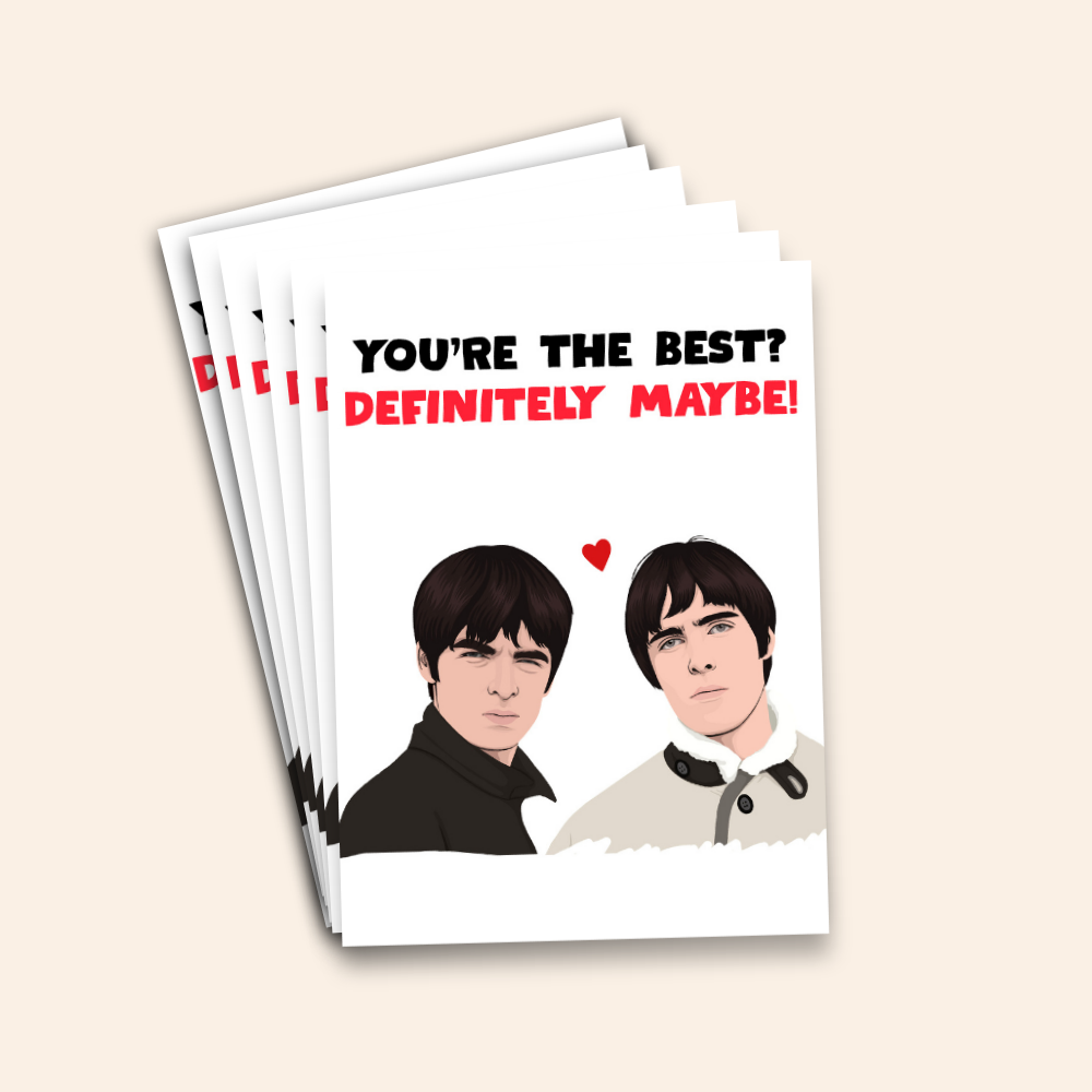 You're the Best - Oasis Inspired Card Pack