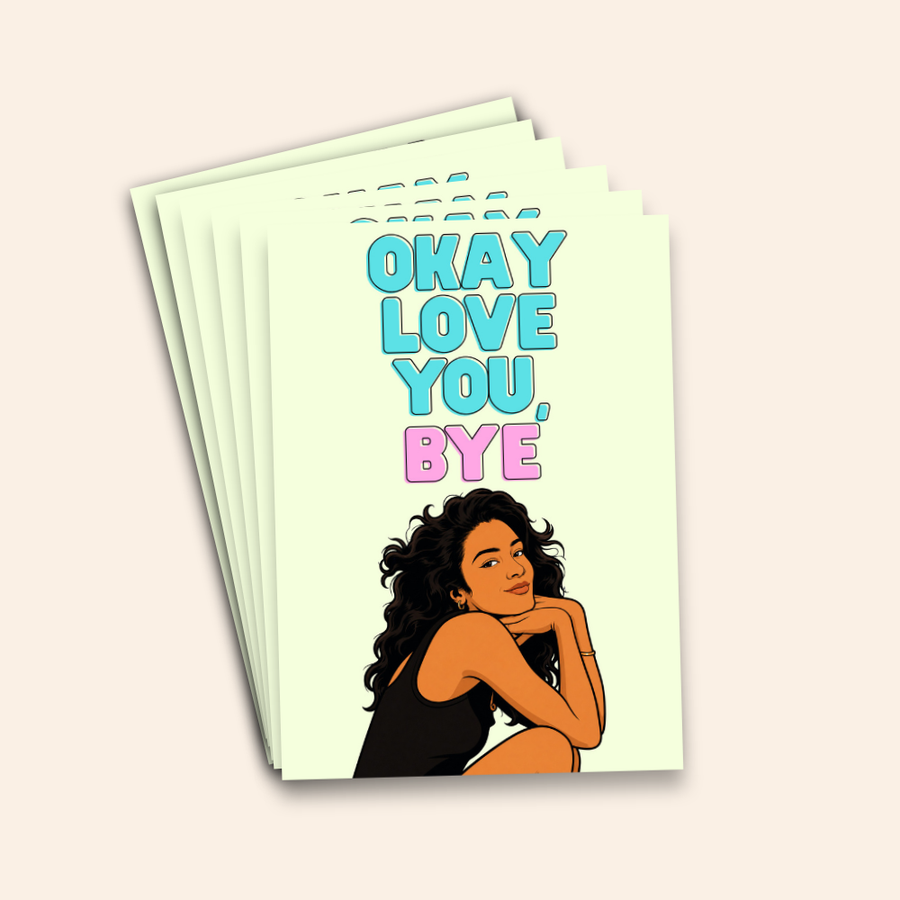 Okay Love You Bye - Olivia Dean Inspired Card Pack