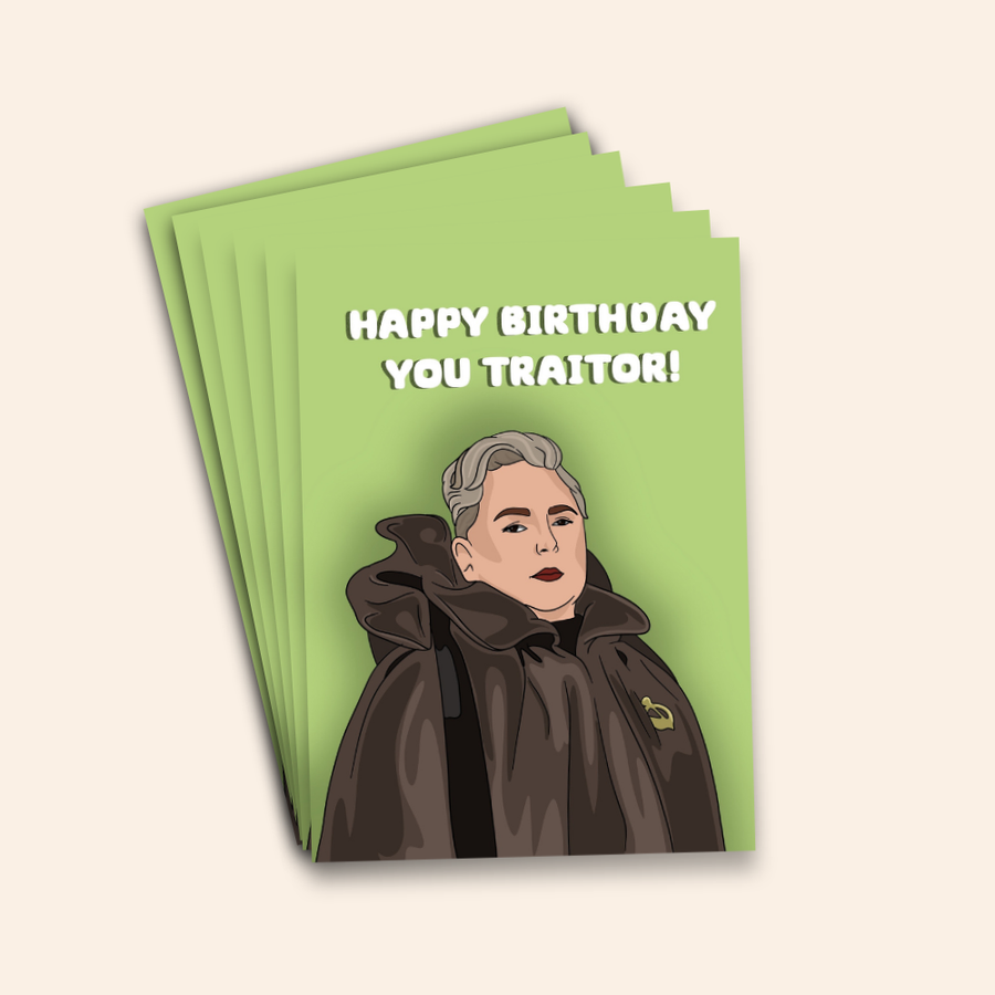 Siobhán McSweeney - The Traitors Inspired Birthday Card Pack