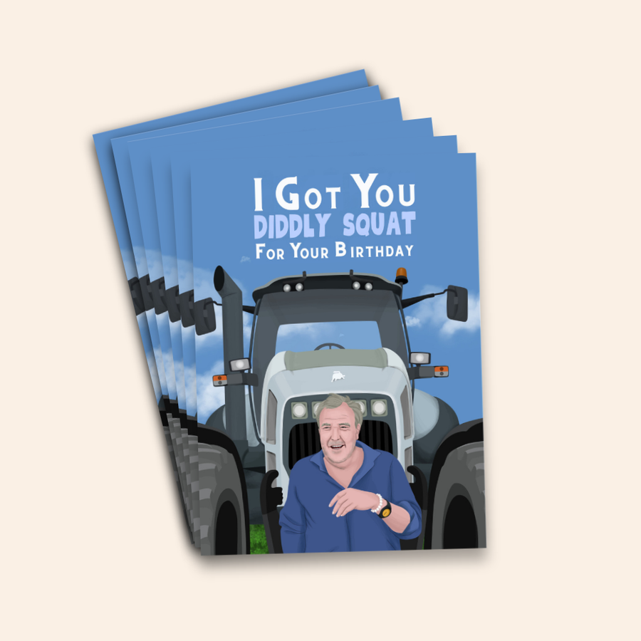 I Got You Diddly Squat Clarkson’s Farm Inspired Birthday Card Pack