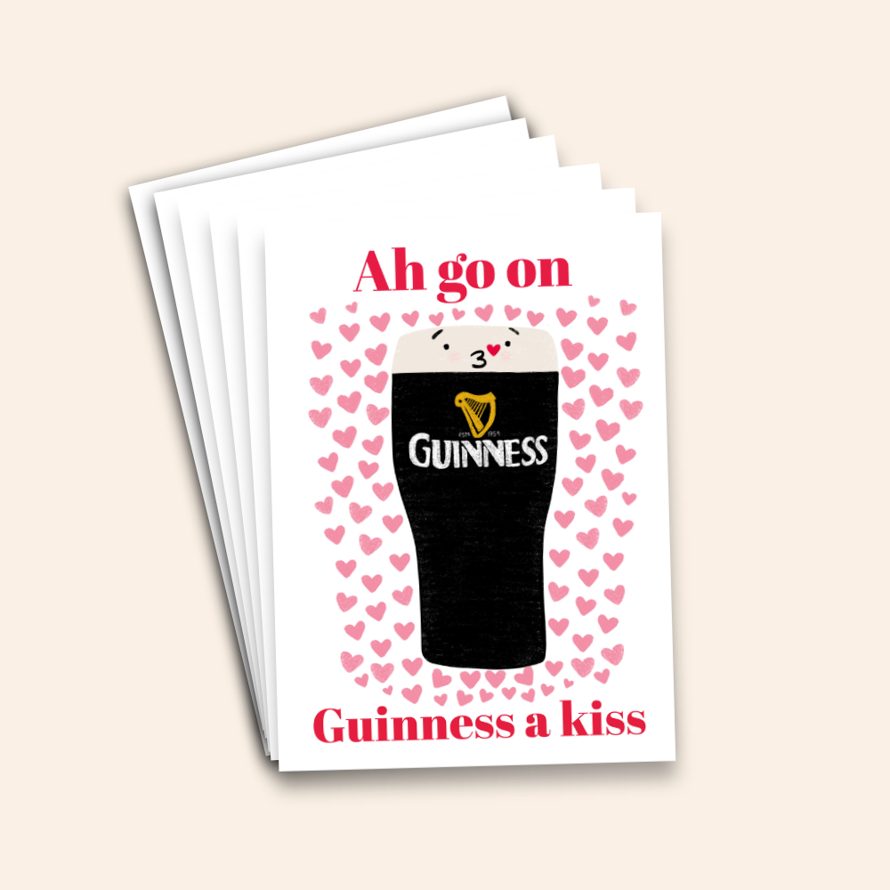 Ah Go On, Guinness A Kiss Card Pack